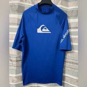 Quiksilver Blue Rash Guard